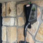 Borne de recharge Easee 22 kW installée à Stavelot par MBS Solution
